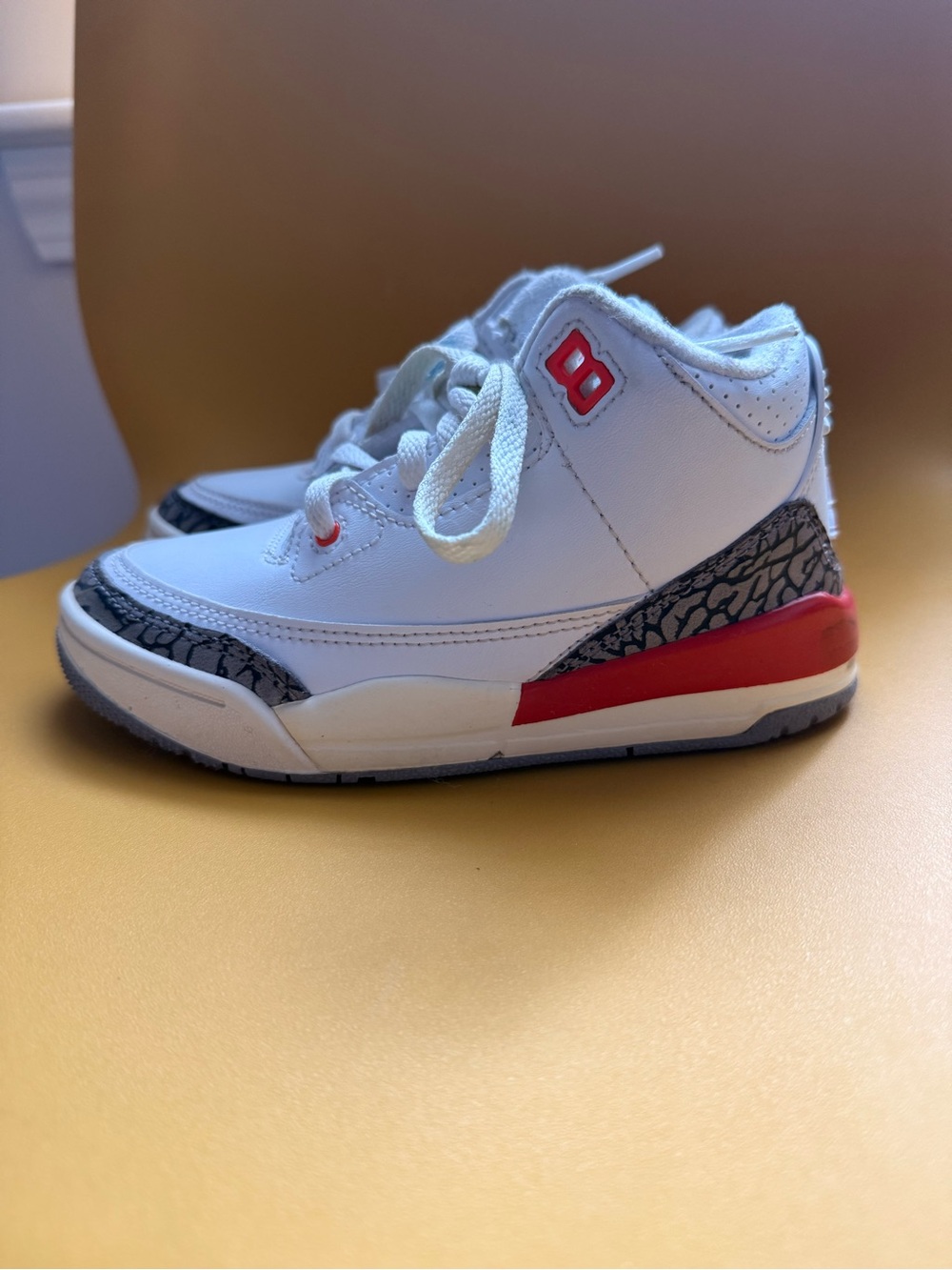 Kids Air Jordan 3 Retro TD 'Georgia Peach'
